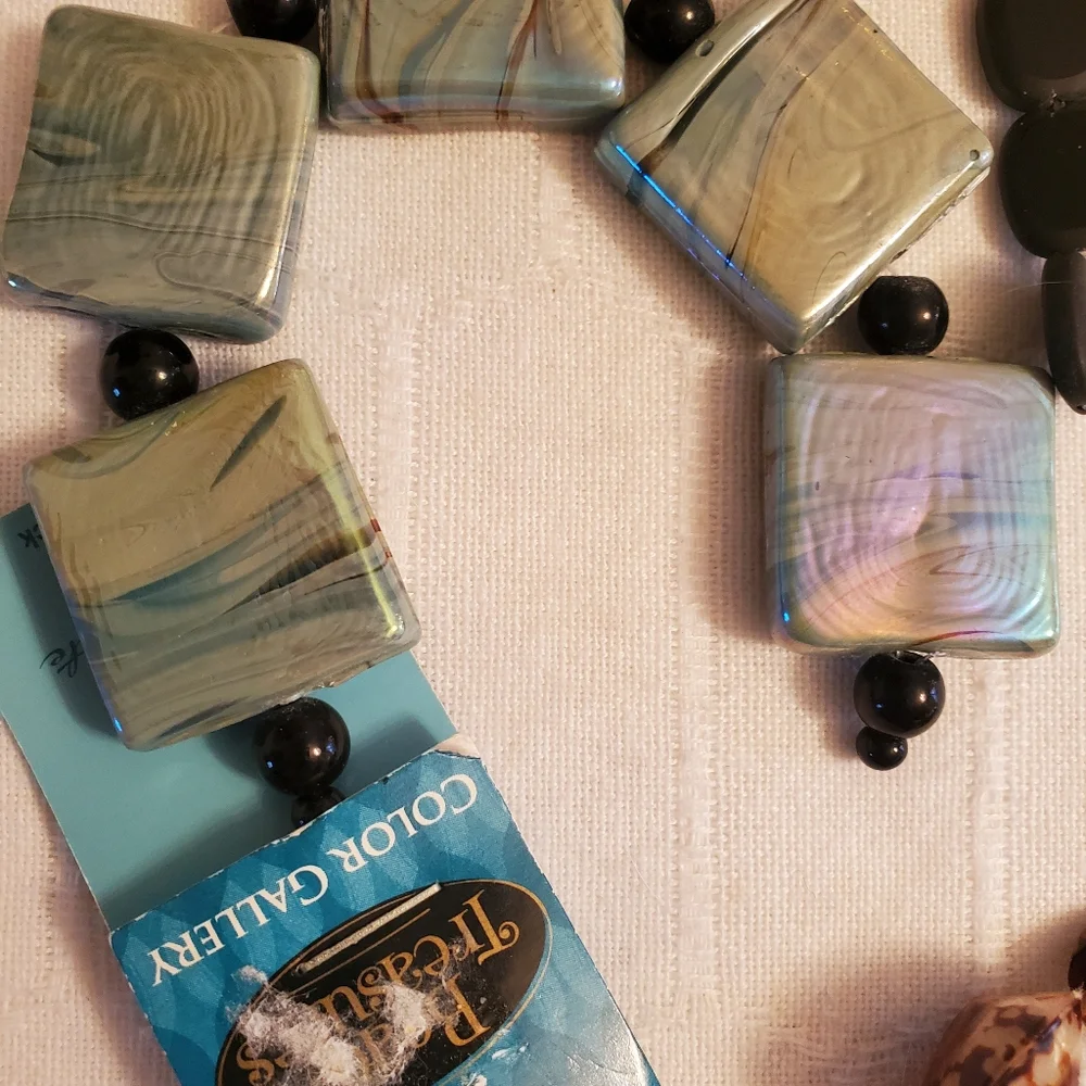 Four Strands Of Braclet Gems. Hobby Lobby
